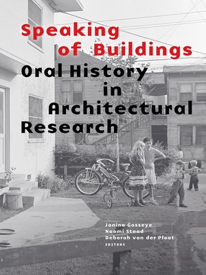 cover image of Speaking of Buildings
